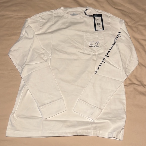 Boys vineyard vine long sleeve tee, NWT - Picture 2 of 3